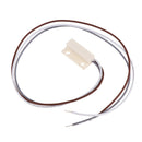 Recessed NC/NO White Wired Magnetic Reed Switch Door Window Alarm System