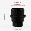 Full Size Truck New Black Lug Nut Cover Cap for Chevrolet GMC 1500 2500 156