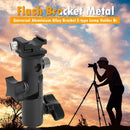 Universal Aluminum Alloy Camera Flash Lamp Bracket Flexible Umbrella Holder