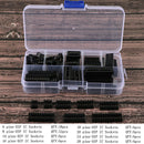 66X/Box DIP IC Sockets Solder Type Socket Kit 6/8/14/16/18/20/24/28 Pin OZ
