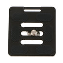 Aluminum Alloy Quick Release QR Plate Adapter with 1/4" Screw for DSLR Camera