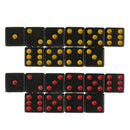 20Pcs Acrylic Dotted 6 Sided Square Opaque D6 16mm