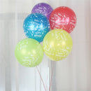 10Pcs 12 Inch Mix Color Happy Birthday Printed Latex Balloons Party Decoration T