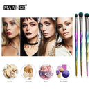 6pcs PVC Gradient Color Pro Powder Makeup Brushes Kit Eye Shadow Applicator A