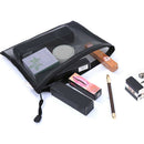 Travel Cosmetic Bag Zipper Makeup Case Organizer Storage Beauty Wash Kit Bags FT