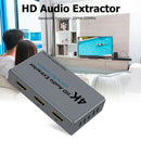 E21 4K HDMI 1.4 Switch 2 In 1 Out w/ Optical SPDIF + 3.5mm Audio Extractor
