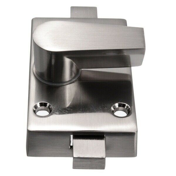 Toilet Wc Indicator Privacy Dead Door Lock Vacant Engaged Satin Nickel + Sc D8R8