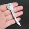 Creative Fold Key Shaped Folding Pocket Key Metal Self Tool Defense EDC TOP Y3T3