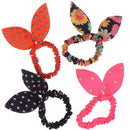 10x Girls hair band mix styles bowknot rabbit ears elastic hair ropes JR