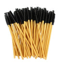 1/50Pcs/Pack Disposable Mini Eyelash Brushes Mascara Applicator Wand Brushe E3A8