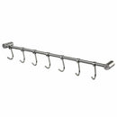 Kitchen Rail Rack Wall Mounted Utensil Hanging Rack Stainless Steel Hanger  P6C3