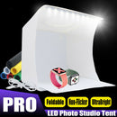 Photo Studio Photography Lighting Tent LED Light Room Cube Box + 6X Background b