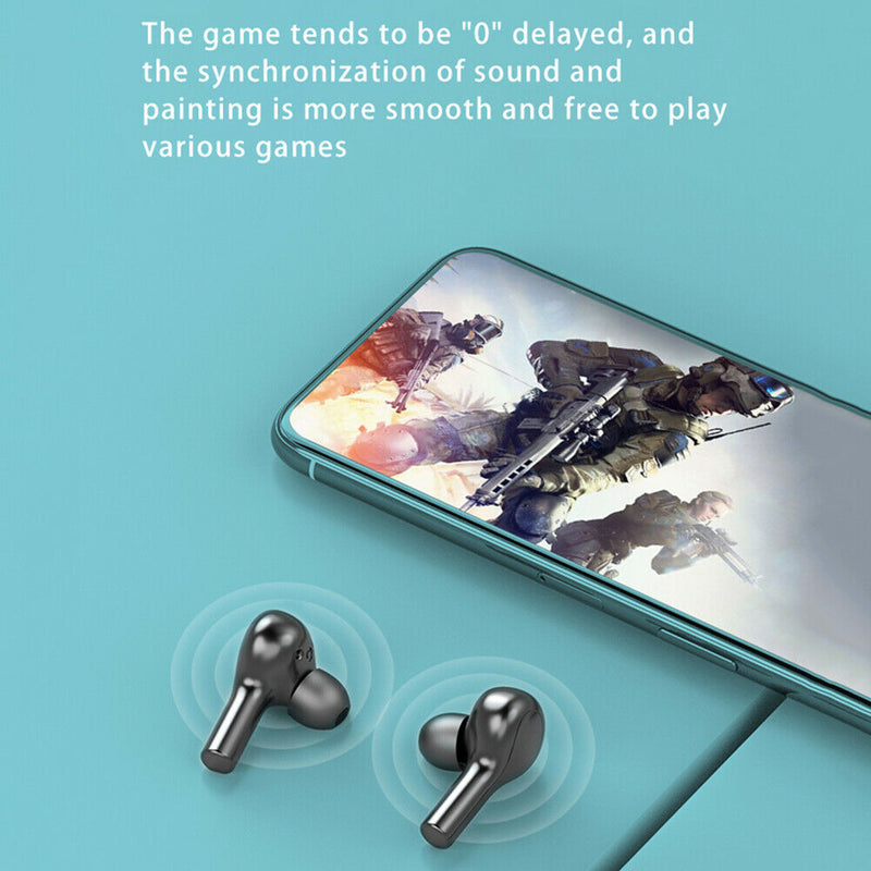 Wireless Bluetooth Earphones Music Sport TWS Handsfree Waterproof Headphone