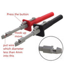 2Pcs/set safety test clip insulation piercing probes for car circuit detectio Gn