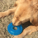 Clean Tooth Chew Thorn Ring Bite Resistant Squeaky Interactive Dog Toys SN9F