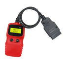V300 OBD2 Scanner Backlit LCD Display OBDII Auto Car Diagnostic Tool (Red) A