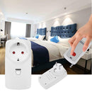 Wireless 1 Button Remote Control Outlet Electrical Light Switch Socket(EU)