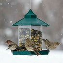 Waterproof Hanging Gazebo Bird Feeder Villa Outdoor Feeding For Garden DecoS Gw