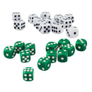 100 Pieces D6 Six Sided Dice For Dungeons and Dragons Games Accs