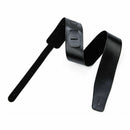 Black  Adjustable Soft Leather Thick Strap for Electric Acoustic Guitar zxc