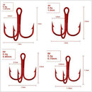 50pcs High Carbon Steel Hook With Fishing Hook