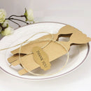 50Pcs Kraft Paper Square Candy Box Rustic Wedding Favors Candy Holder Bags