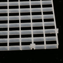 20 Pieces Fish Tank Isolation Plate Divider Filter Board Net Divider for Bottom