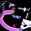 Bicycles Handlebar Tape Light Reflective Bike Cycling Bar Wrap Pu Leather