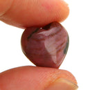 Natural Heart Shaped Love Rhodochrosite Heart Pendant Healing Bead 15*15*10MM
