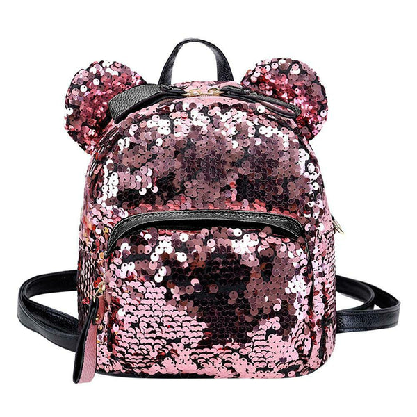 Shining Women Sequins Backpacks Teenage Girls Party Mini School Shoulder Bags