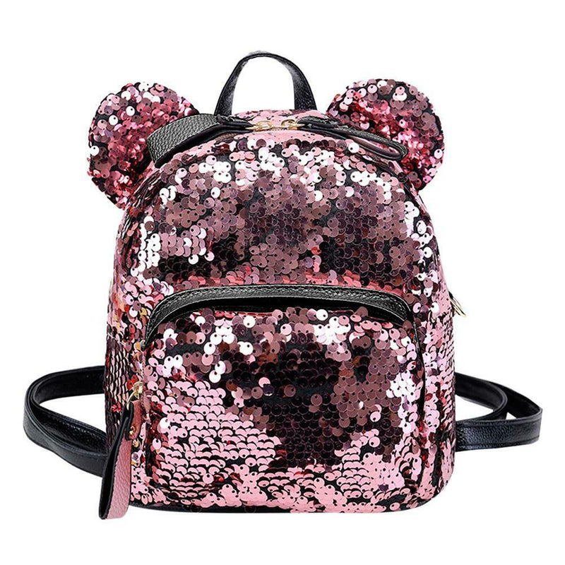 Shining Women Sequins Backpacks Teenage Girls Party Mini School Shoulder Bags