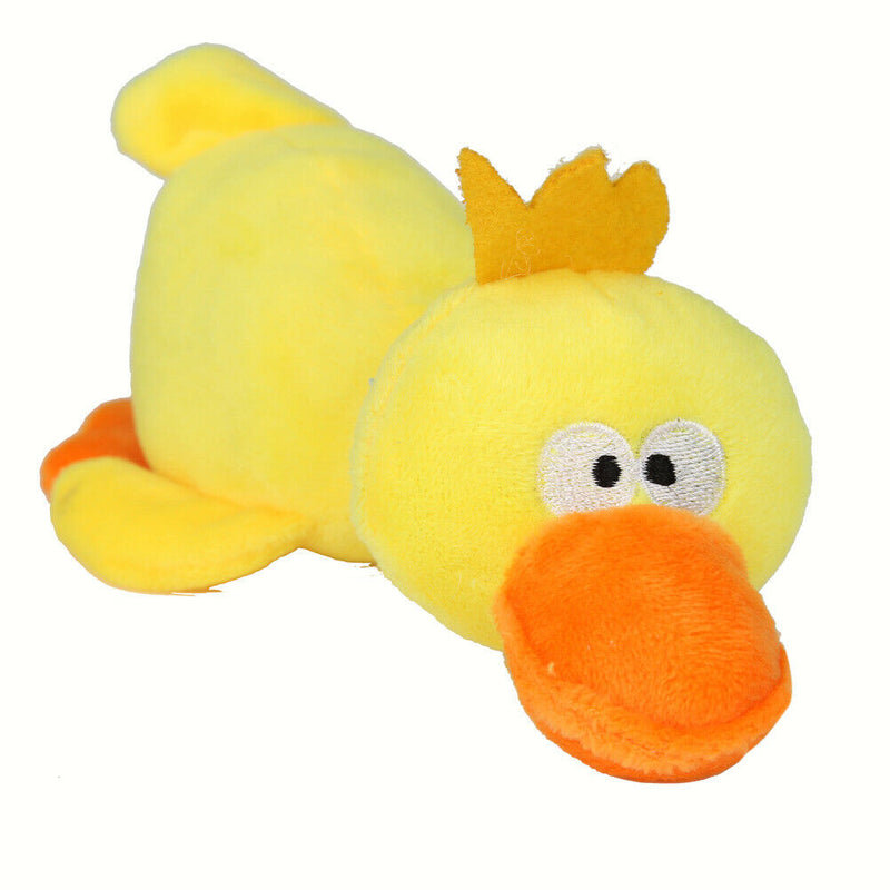 Pet Dog Toys Chew Puppy Dog Squeaky Toys Plush Sound Duck for Small Dogs