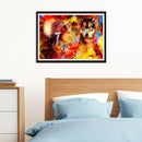 5D DIY Full Drill Diamond Painting Wolf Cross Stitch Embroidery Mosaic Kit