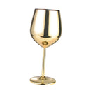 Stainless Steel Unbreakable Wine Glasses- Premium 500ml 17oz Wine Glasses, Great
