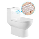 24pcs/Set Transparent Silicone Shock Absorber Soft Cushion for Closestool BX