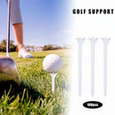 100pcs ABS Portable Outdoor Golf Nail White Golf Train Aid for Beginer Tool