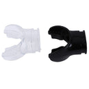 2Pcs Soft Silicone Mouth Dive Breathing Tube Mouthpiece Snorkeling RegulatorFT