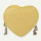 Love Heart Crossbody Handbag Women Kids Leather Small Shoulder Bag (Yellow)