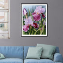 5D DIY Full Drill Diamond Painting Flower Cross Stitch Kit Wall Art (V384)