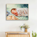 Kids 5D Diamond Painting Kit DIY Full Round Drill Embroidery for Home Decor