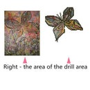 DIY Diamond Painting Butterfly Cross Stitch Embroidery Mosaic Kit Craft