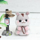 Cute Mouse and Dog Needle Felting Kit Crafts Wool Kit for DIY Home Ornaments
