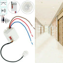 360 Degree Recessed PIR Sensor Detector Ceiling Occupancy Motion Light Switch