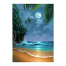 Night Seascape Full Drill Diamond Painting DIY Needlework Cross Stitch Set