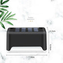 Solar LED Deck Lights Outdoor Path Garden Pathway Stairs Step Fence LampS Hn