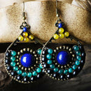 Chinese Style Retro Simple Ethnic Style Elegant Temperament Palace Agate Ea