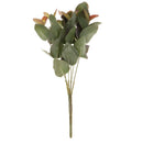 6 Branches Artificial Eucalyptus Leaves Plant Home Room DIY Floral Decor
