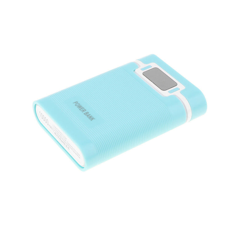 3 in 1 Solar Charger Power Bank 12000mAh USB Battery Blue