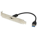 USB A 3.0 to USB C Front Panel Header Cable, USB A 3.0 Male to USB Type C F