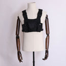 3 Pocket chest pack bag harness for walkie talkie radio' J l_